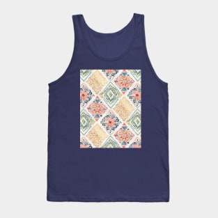 Gilded Pysanky Diamonds Pattern Tank Top